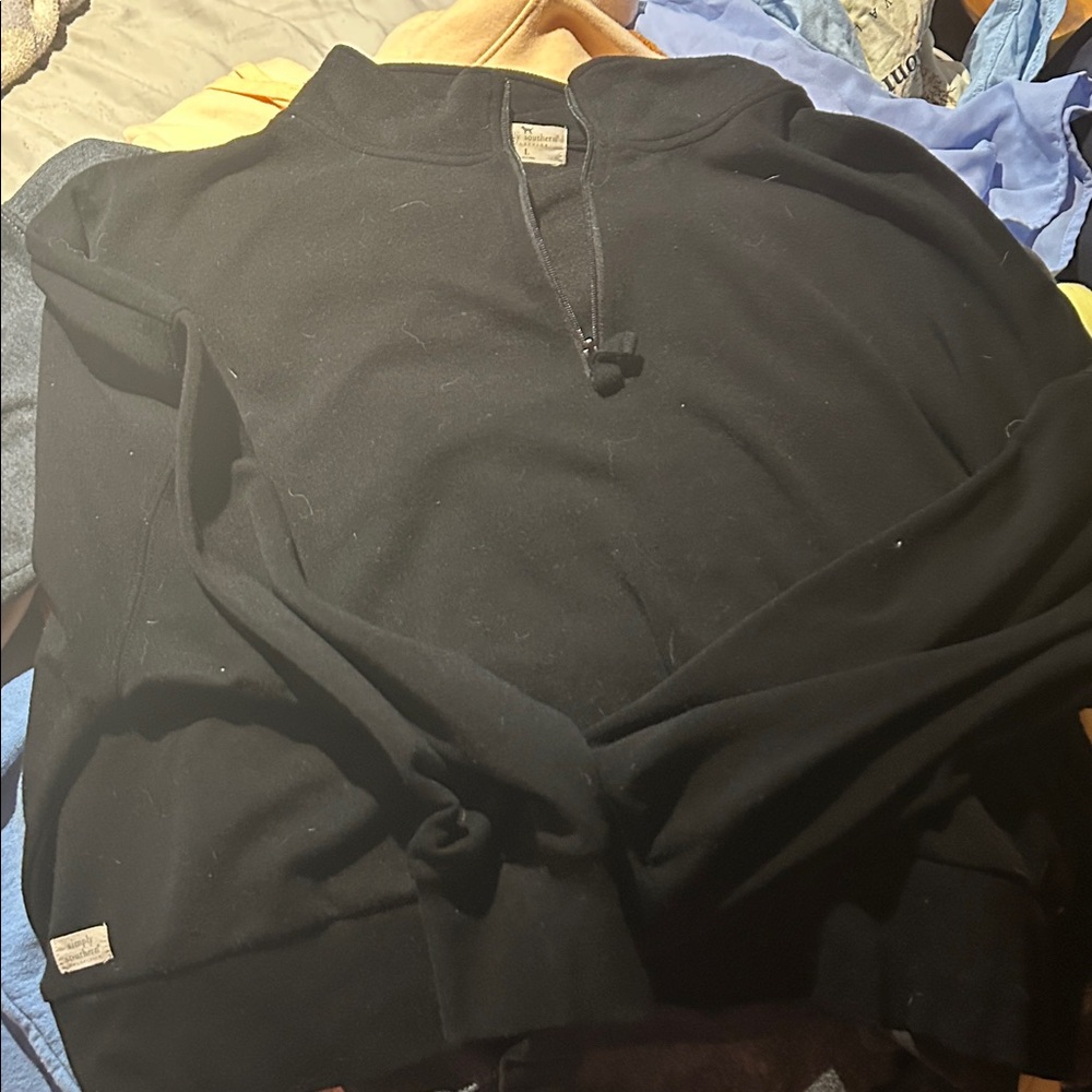 Simply Southern Women’s Black Zip-Up Sweater
